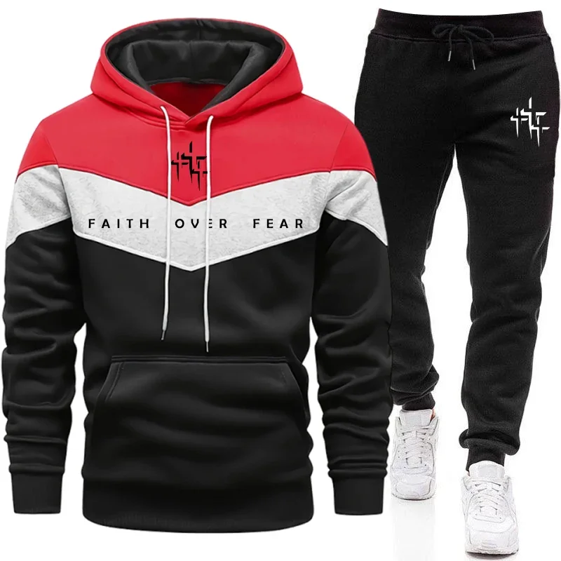 Faith Over Fear Men's Tracksui - Joggers Pants recension och pris