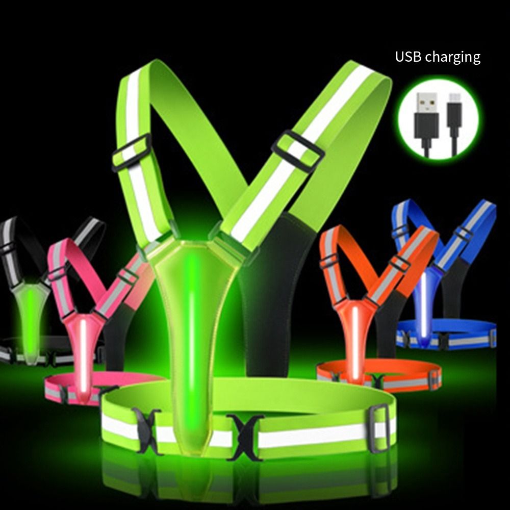 USB Rechargeable LED Reflectiv - Running Visibility Gear recension och pris