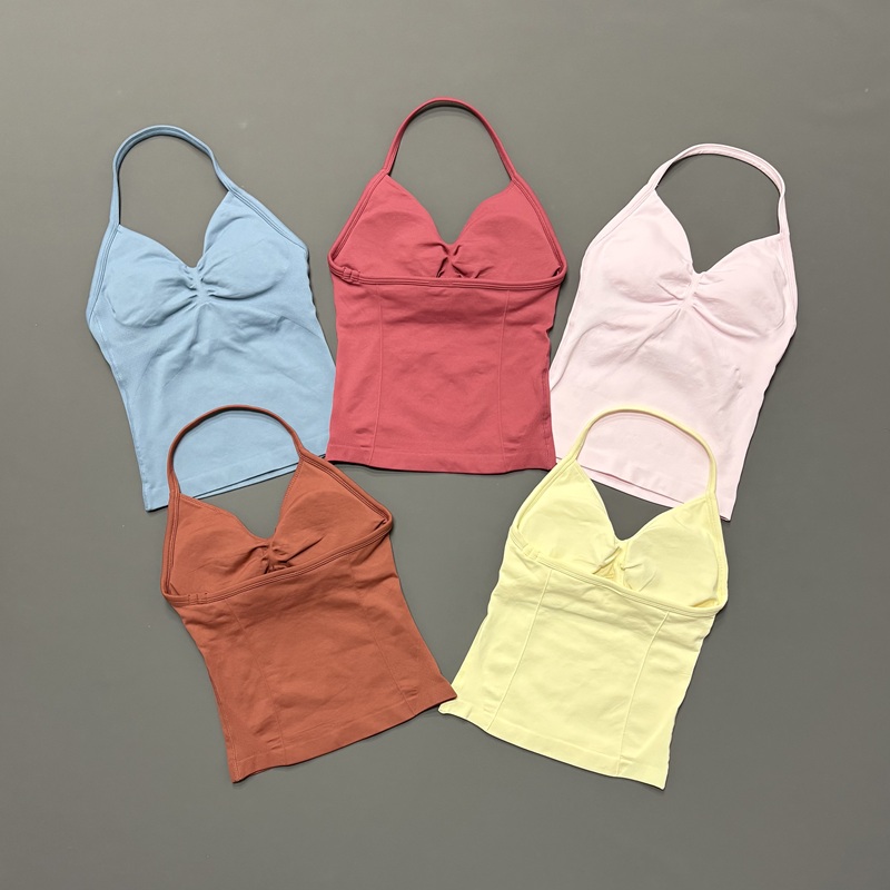 Gym Women Sports Tank Top Seam - Running Belt recension och pris