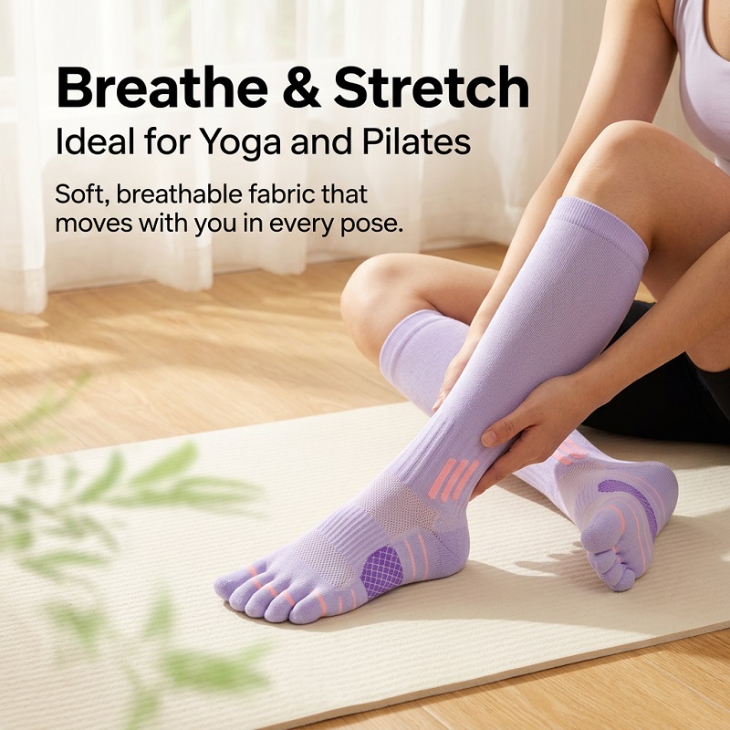 1/6 Pairs Women's Summer Fitne - Sports Socks recension och pris