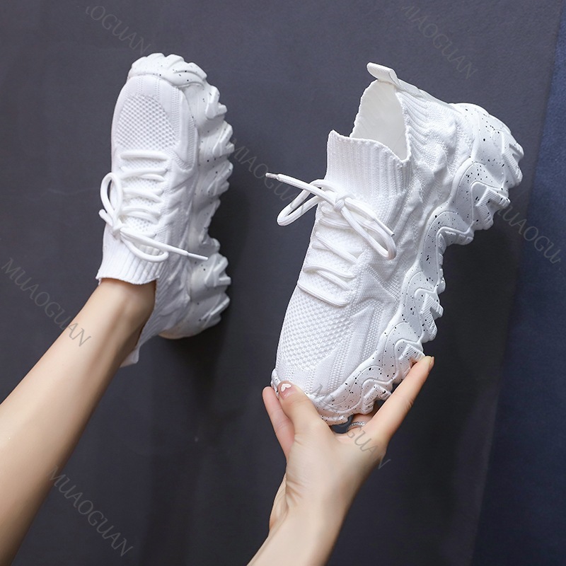 Women Chunky Sneakers Breathab - Running Shoes Women recension och pris
