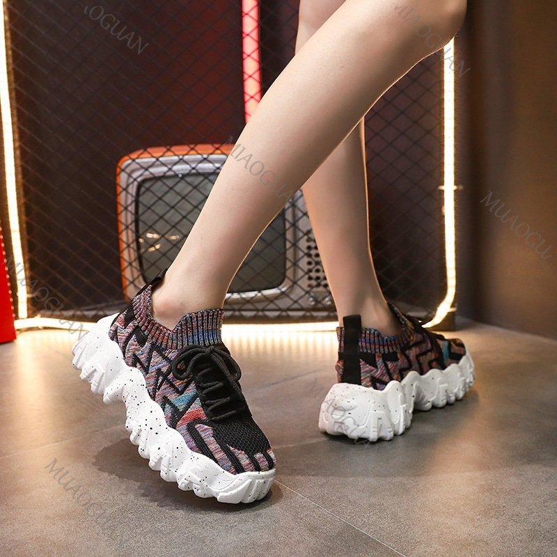 Women Chunky Sneakers Breathab - Running Shoes Women recension och pris