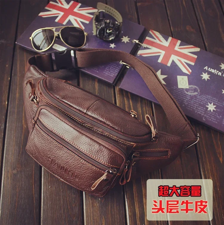 Genuine Cowhide Leather Waist  - Running Belt recension och pris