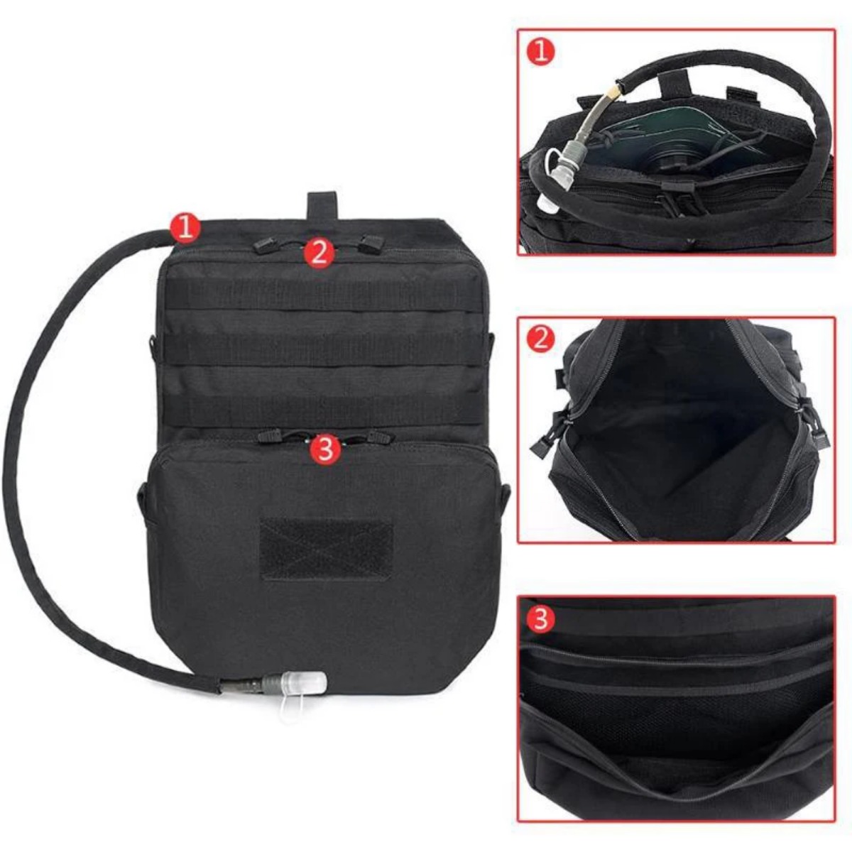 Outdoor Molle Bag Camping Hydr - Hydration Vest recension och pris