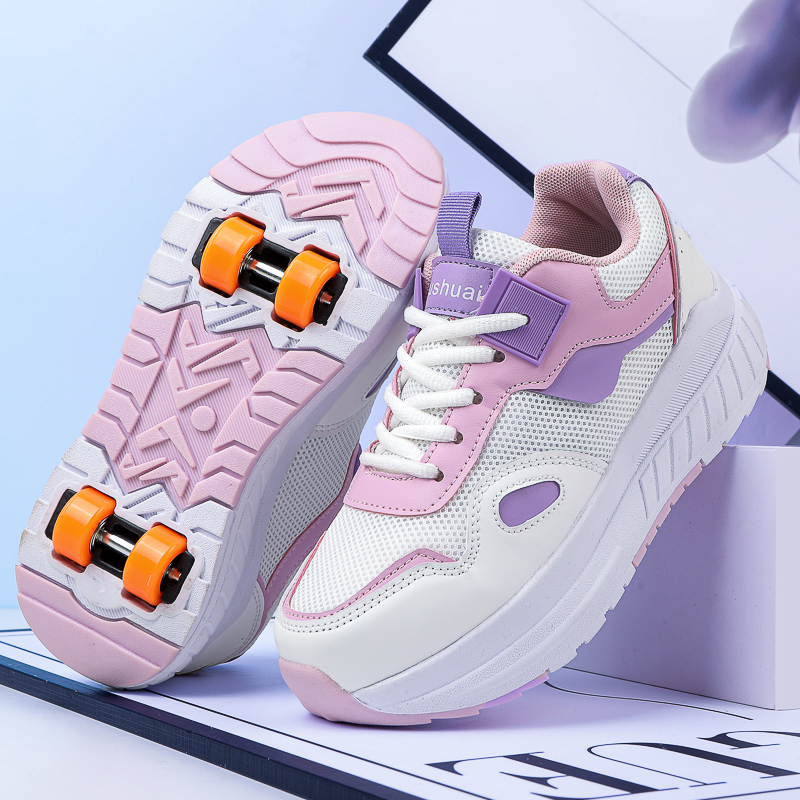 Kids Roller Skates 4 Wheels De - Running Shoes Women recension och pris