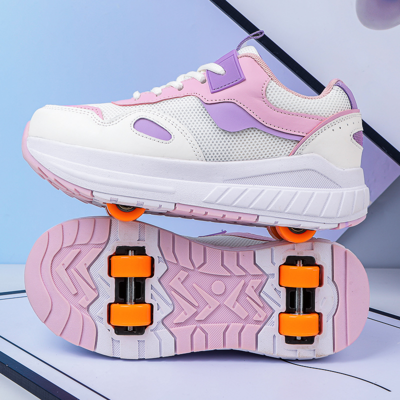 Kids Roller Skates 4 Wheels De - Running Shoes Women recension och pris