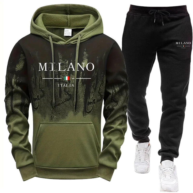 Men's Set/Hoodie/Pants Autumn  - Joggers Pants recension och pris
